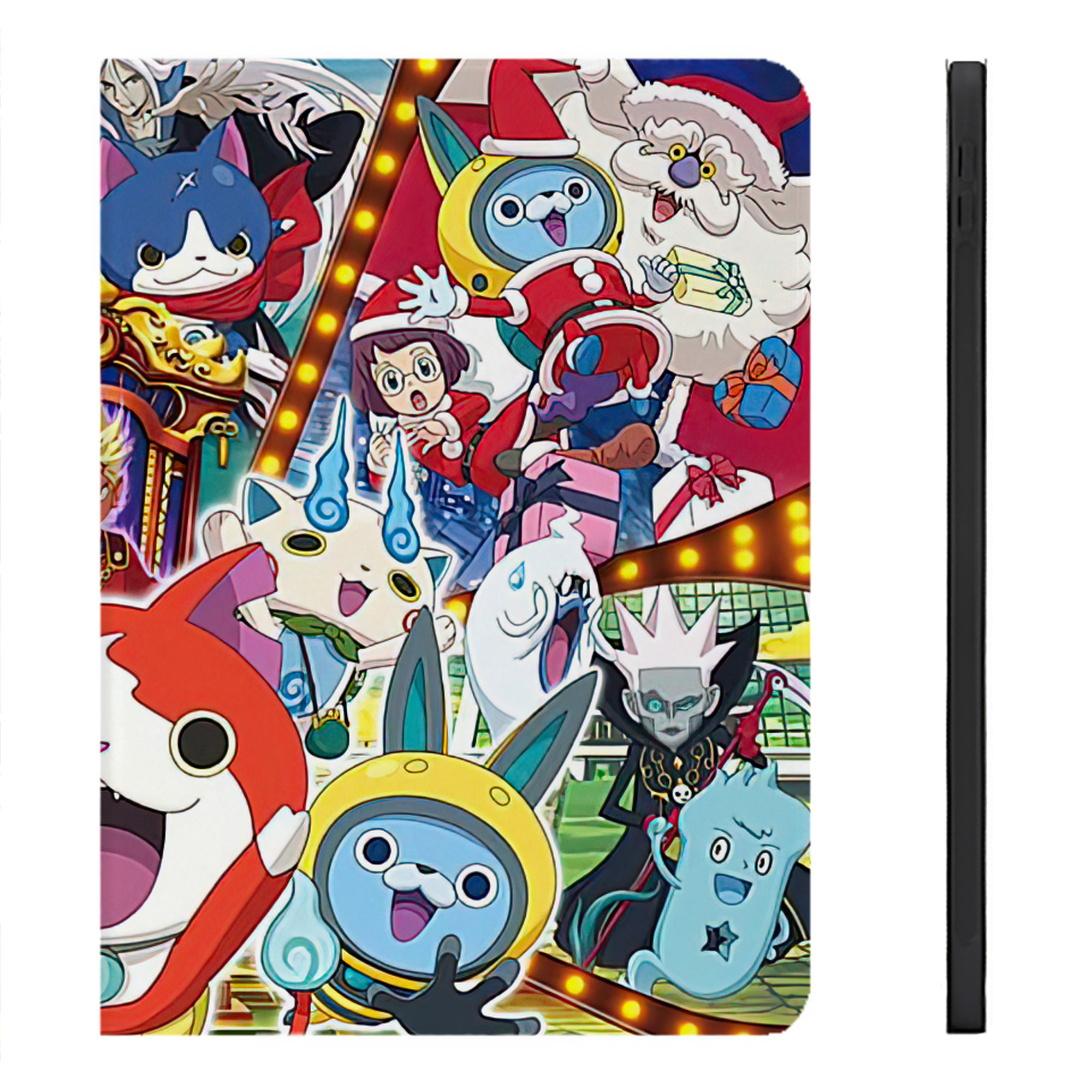 （画像用） 妖怪ウォッチ Yo-kai Watch IPadケース ペンホルダー付き ブックスタイルデザイン